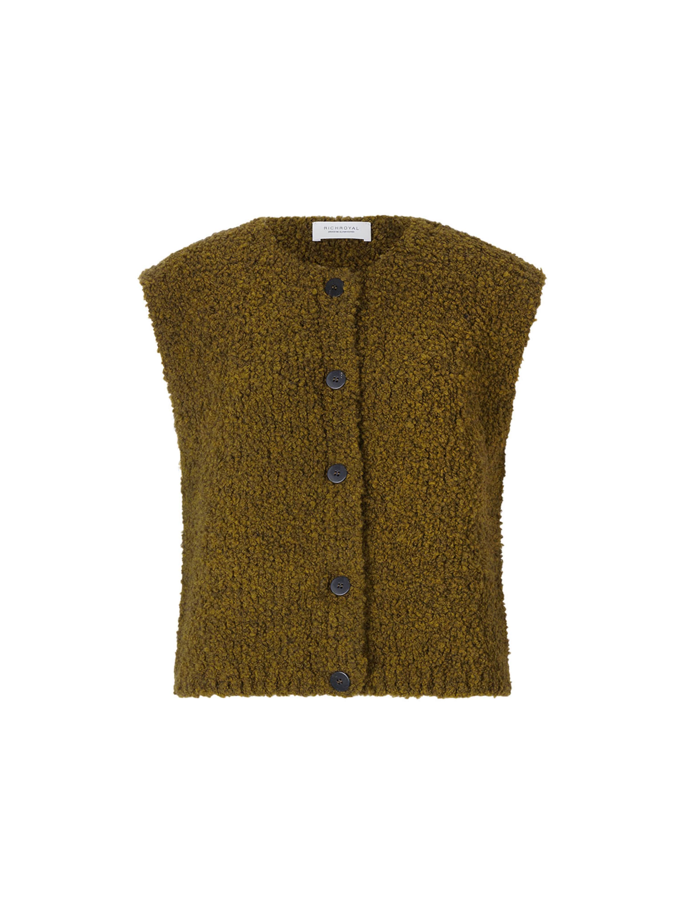 Cardigan Rich & Royal en marron : devant