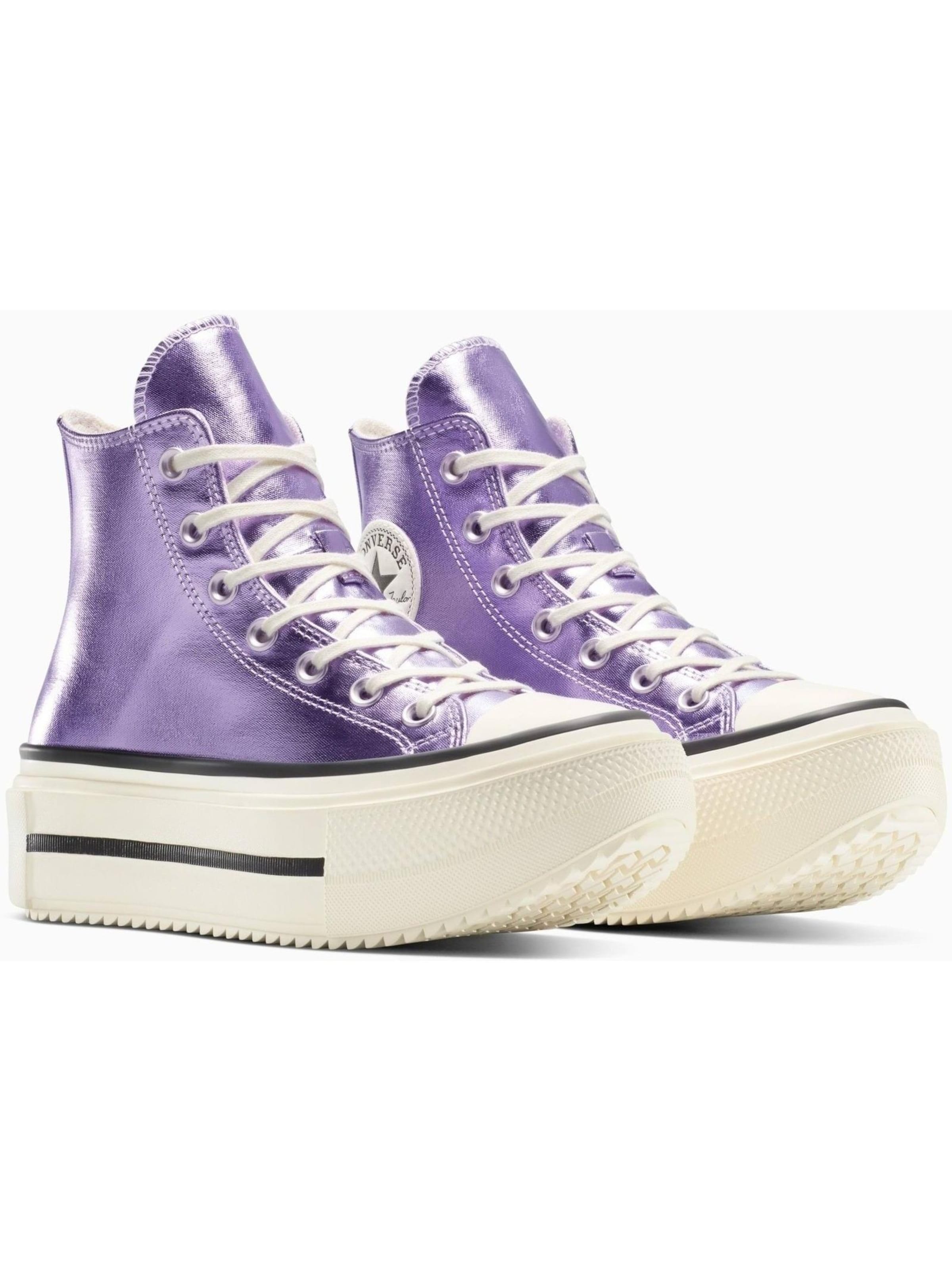 CONVERSE Sneakers hoog 'Chuck Taylor All Star' in Lila
