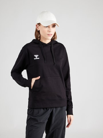 Hummel - Sweatshirt de desporto 'GO 2.0' em preto: frente