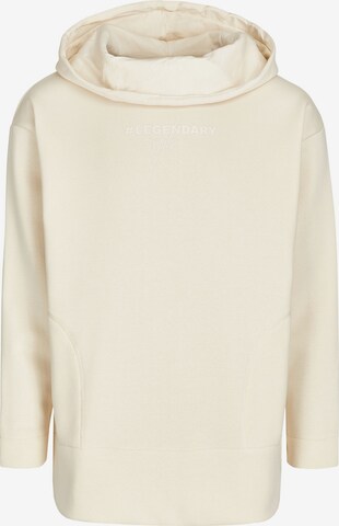 Sweat-shirt Vestino en beige : devant