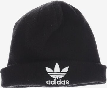 ADIDAS ORIGINALS Hat & Cap in One size in Black: front