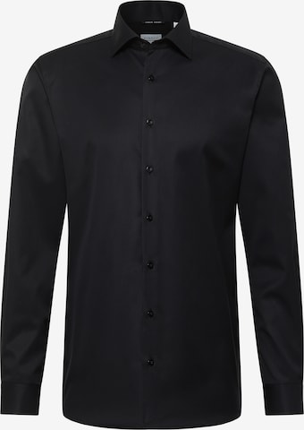 ETERNA Business shirt in Black: front
