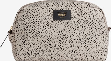 Wouf Toiletry Bag 'Dayli' in Beige: front