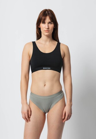 SNOCKS Thong in Grey