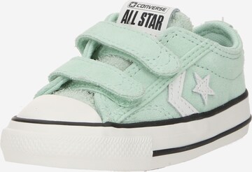 CONVERSE Сникърси 'STAR PLAYER 76 2V - STICKY ALO' в зелено: отпред