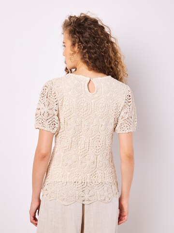 Haut ' ' Apricot en beige