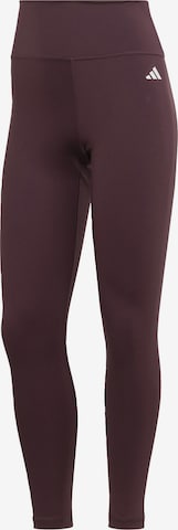 Skinny Pantalon de sport 'Essentials' ADIDAS PERFORMANCE en rouge : devant