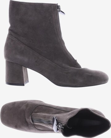 MANGO Dress Boots in 38 in Grey: front