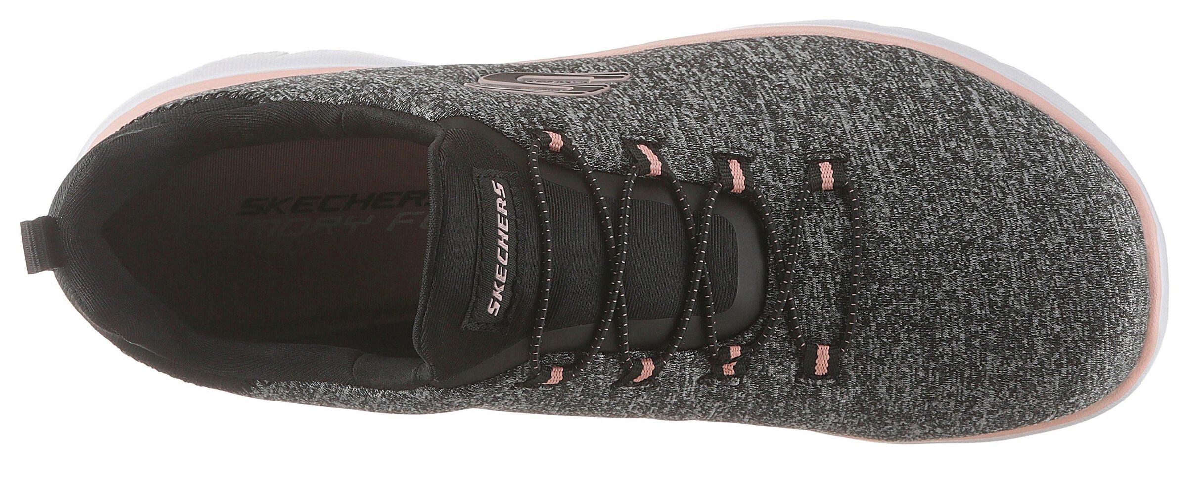 SKECHERS Slip-On in Schwarz