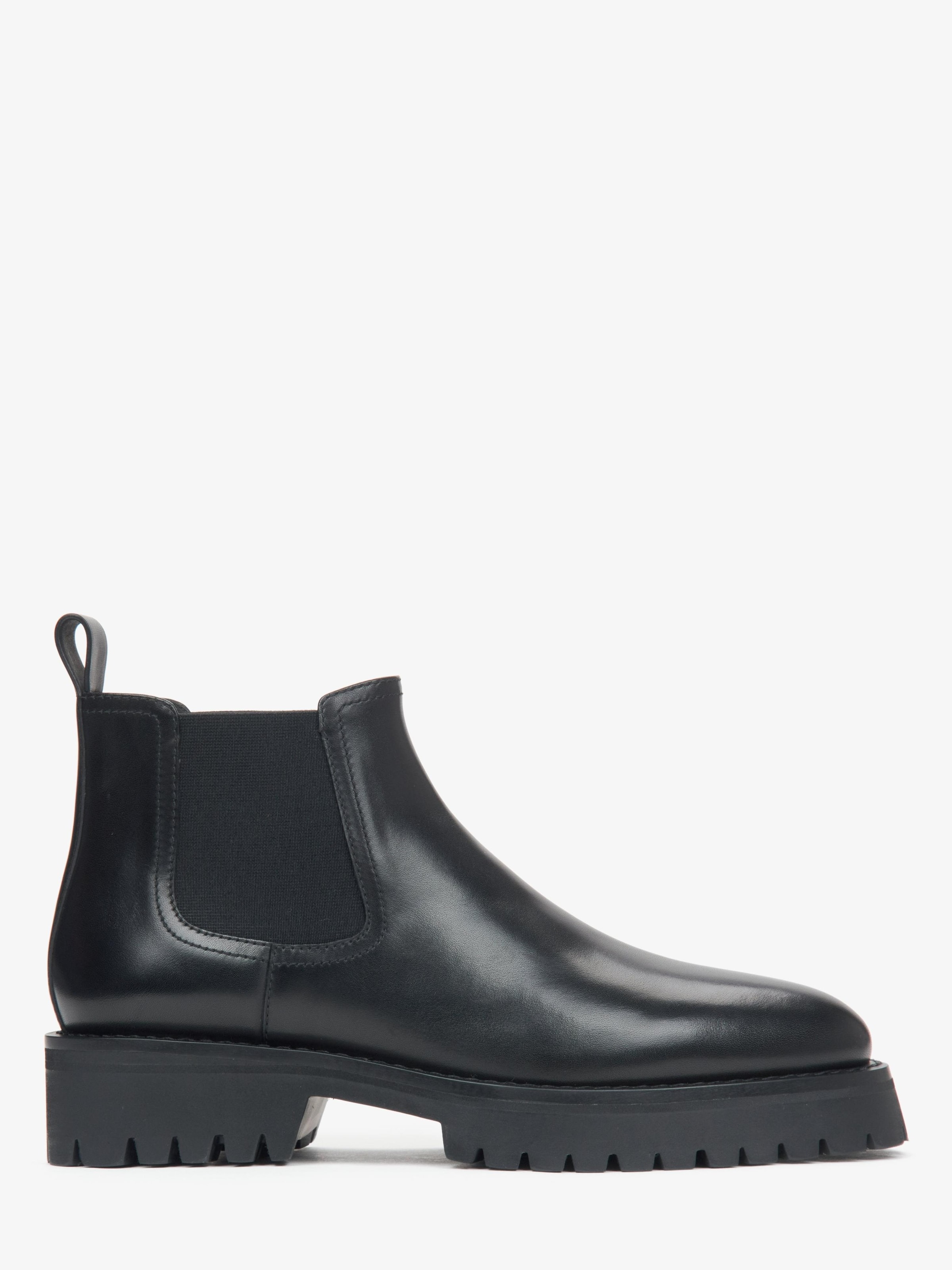 Estro Chelsea Boots '004-109'‌‌‌‌‌‌‌ in Schwarz: Vorderseite