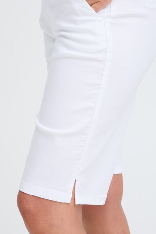 Pulz Slimfit Hose 'CLARA' in Weiß