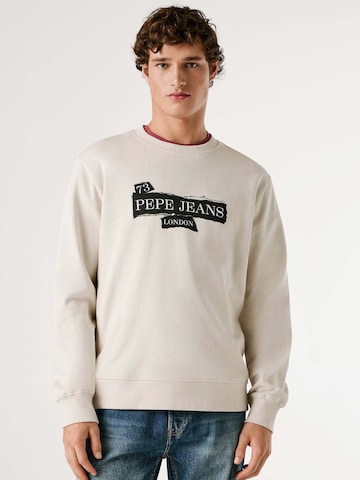Felpa 'GUS' di Pepe Jeans in bianco: frontale