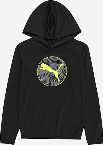 PUMA Hoodie 'ACTIVE SPORTS' in Schwarz: predná strana