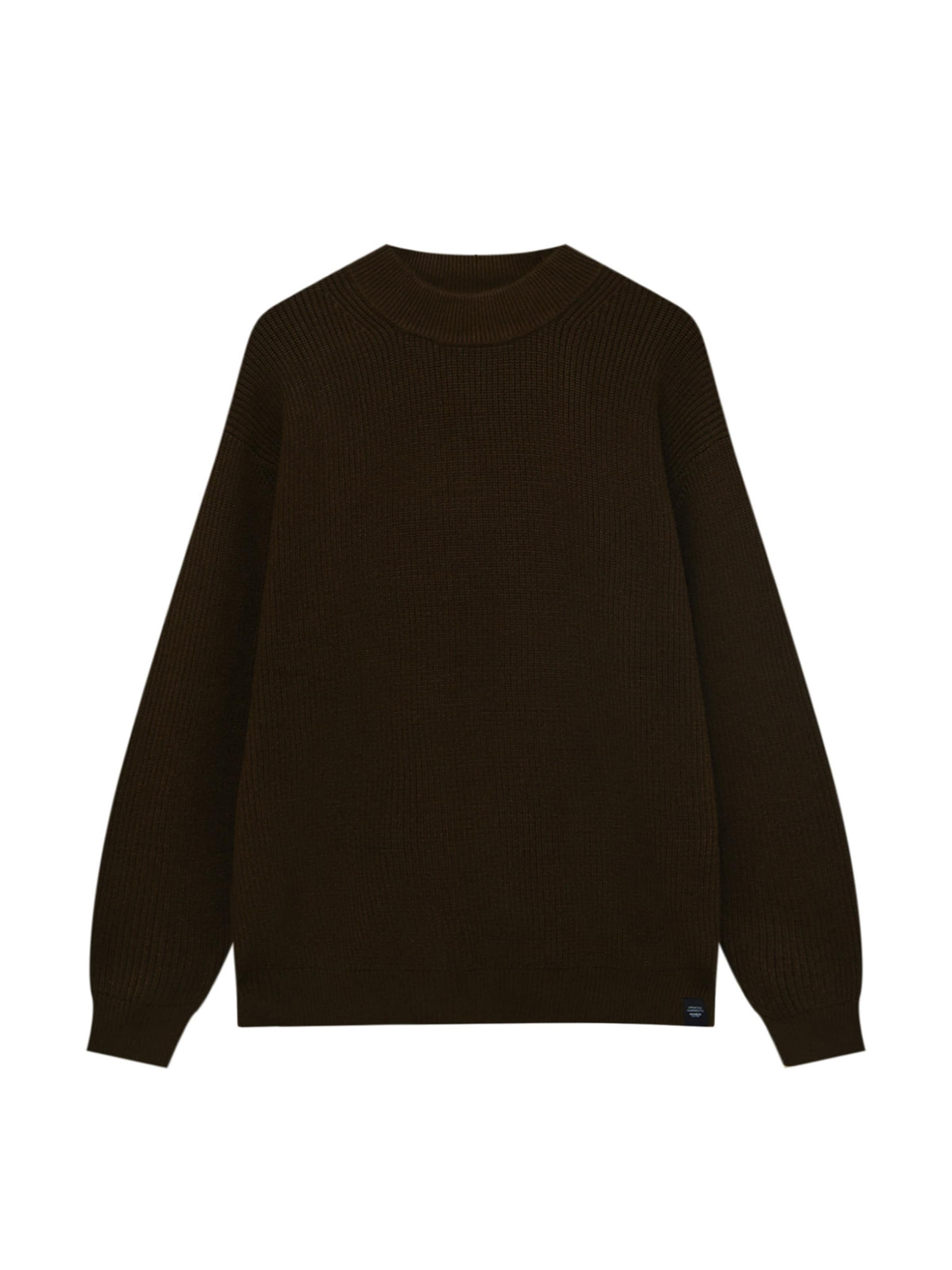 Pulover de la Pull&Bear pe verde: față