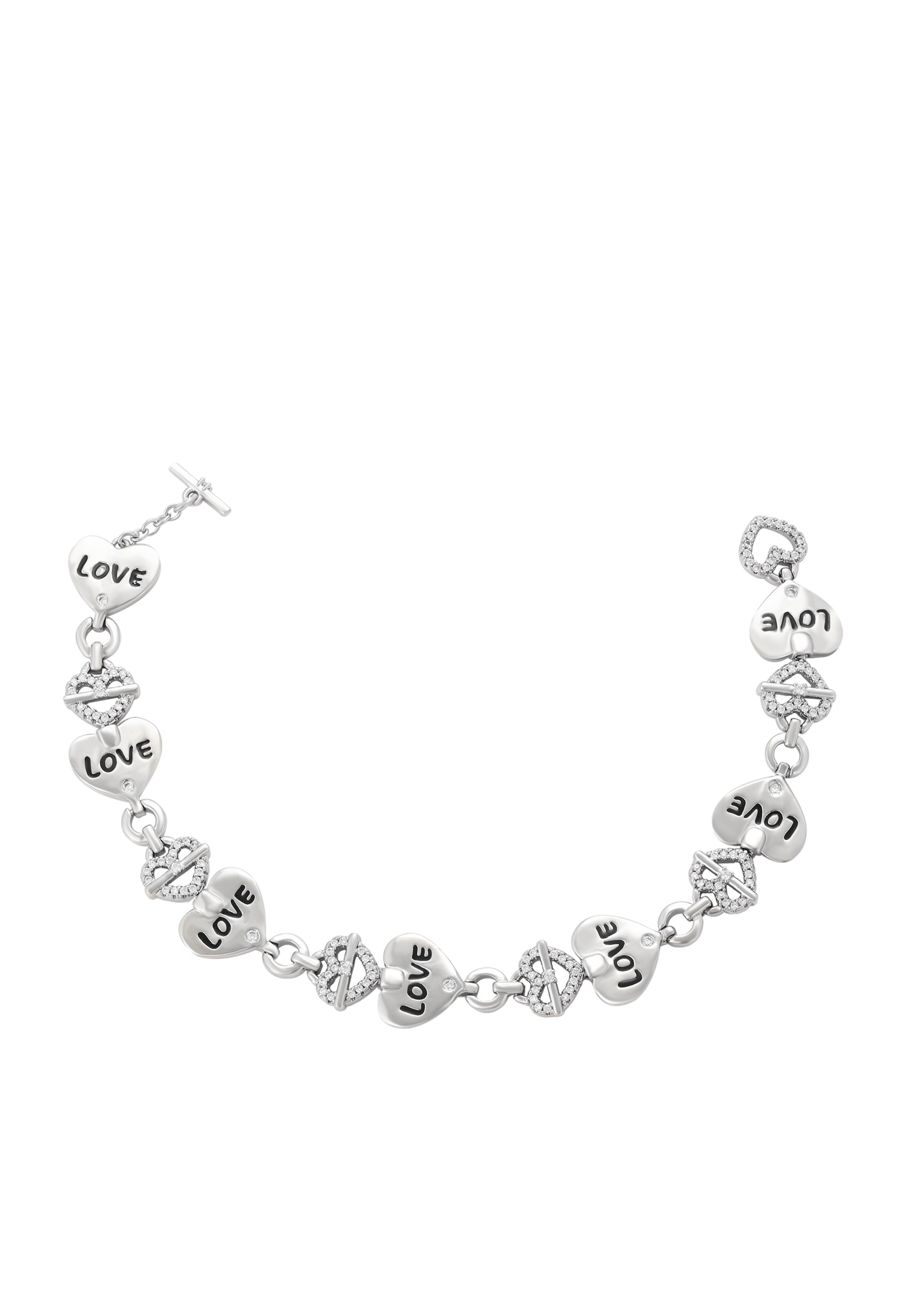faina - Pulsera en plata: frente