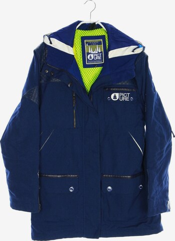Picture Organic Clothing Jacket & Coat in S in Blue: front