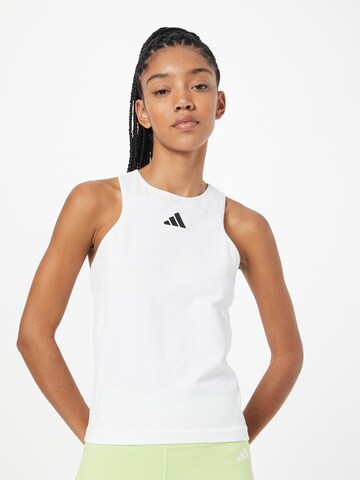 ADIDAS PERFORMANCE Sporttop 'Aeroready Pro Seamless ' in Weiß: Vorderseite