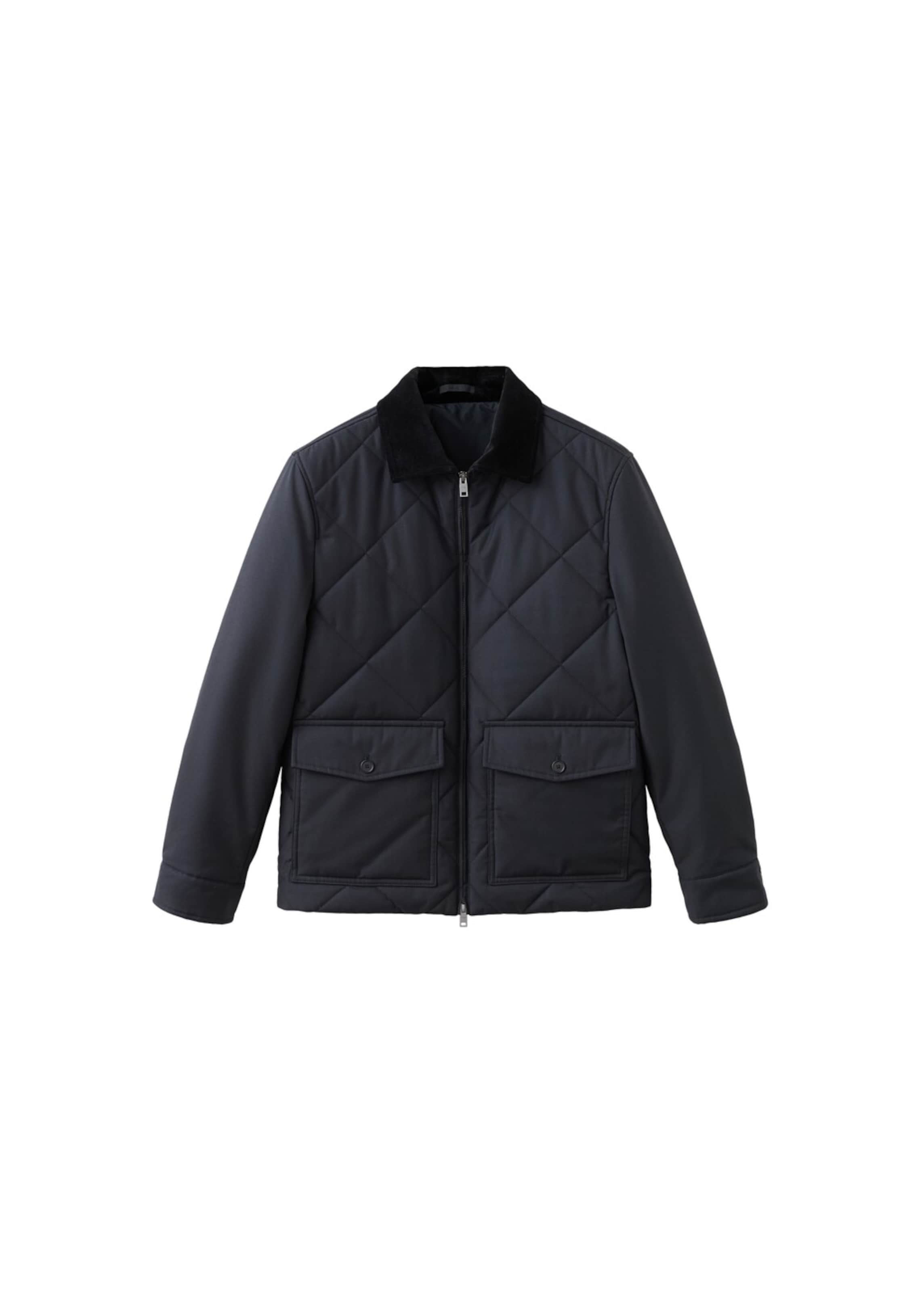 MANGO MAN Jacke 'Niall' in Blau: Vorderseite