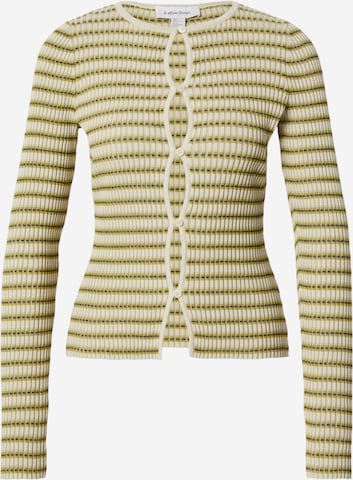 Geacă tricotată de la & Other Stories pe verde: față