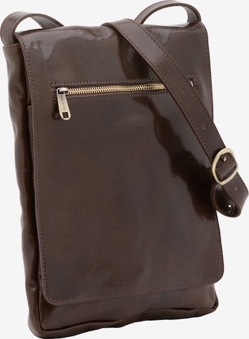 Borsa a tracolla ' ' di Viola Castellani in marrone: frontale