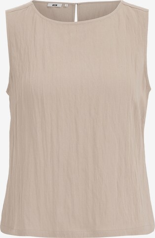 WE Fashion Blouse in Beige: front