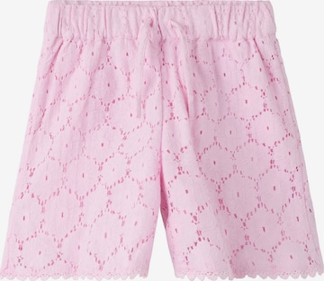 Regular Pantalon NAME IT en rose : devant