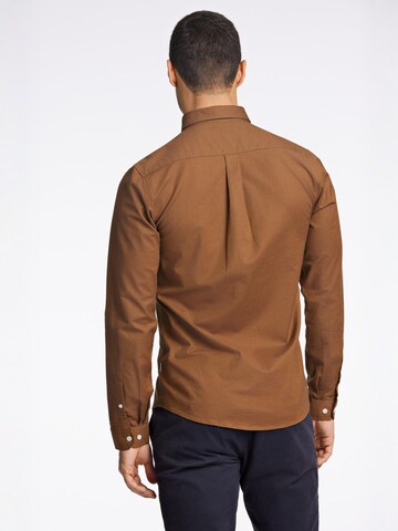 Lindbergh - Ajuste regular Camisa en marrón