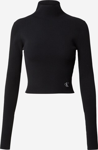 Calvin Klein Jeans Sweater in Black: front