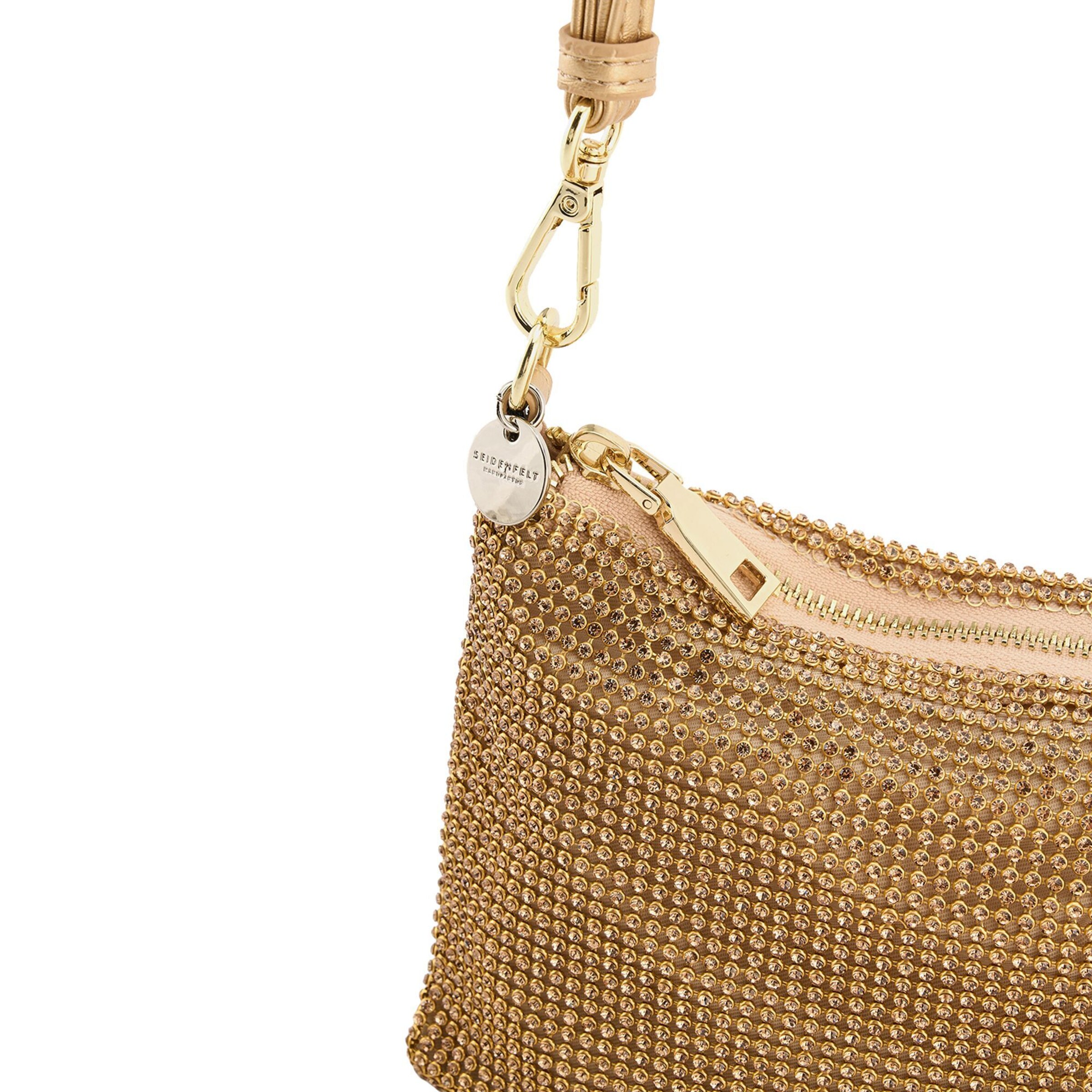 Seidenfelt Shoulder Bag 'Hallila' in Gold