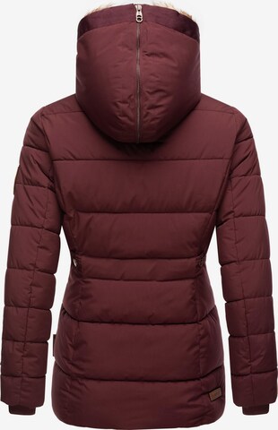 MARIKOO Winter Jacket 'Nekoo' in Red