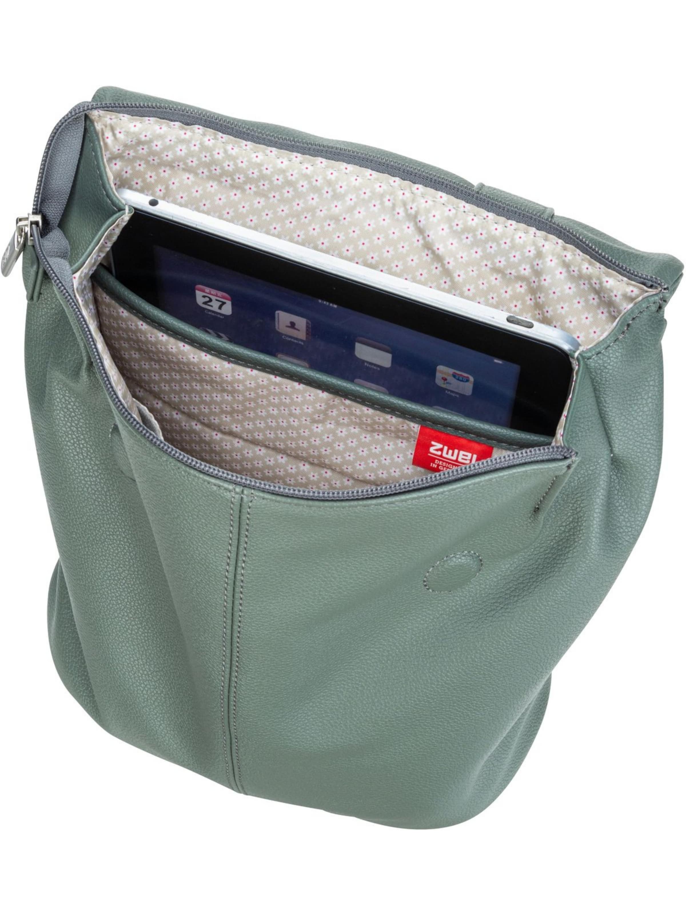 Sac à dos 'Mademoiselle' ZWEI en vert