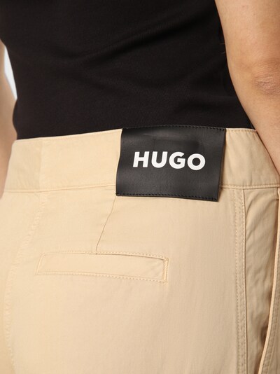 HUGO Trousers 'Holama-1-D' in Beige, Item view