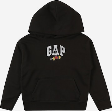 GAP Sweatshirt in Black: front