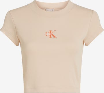 Maglietta di Calvin Klein Jeans in bianco: frontale