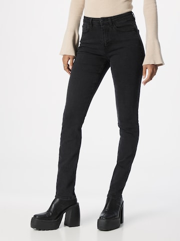 ESPRIT Slimfit Jeans i svart: forside