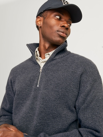 Pulover 'JOROLLIE' de la JACK & JONES pe gri