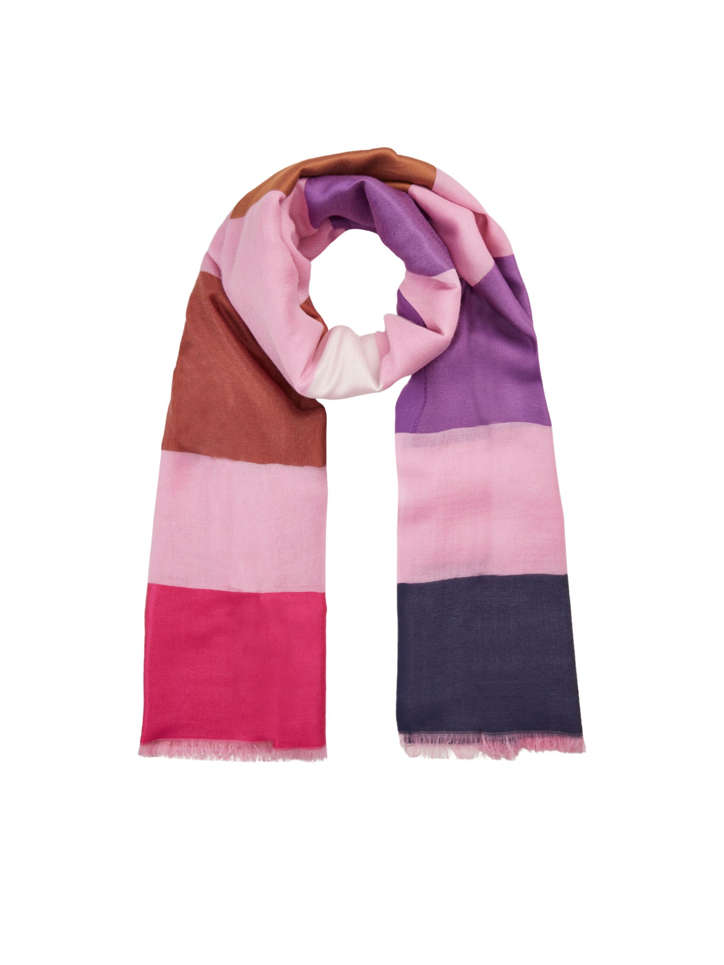 CODELLO Scarf in Purple: front