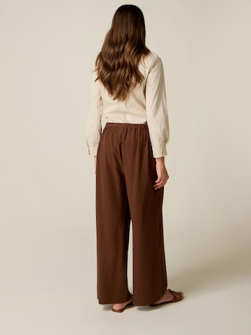 Baggy Pantalon oltre en marron
