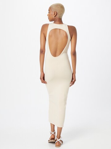 NA-KD Dress 'Chloé' in Beige