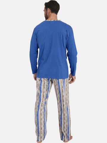 Jan Vanderstorm Long Pajamas ' Antos ' in Blue