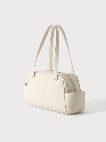 Calvin Klein Õlakott, värv valge