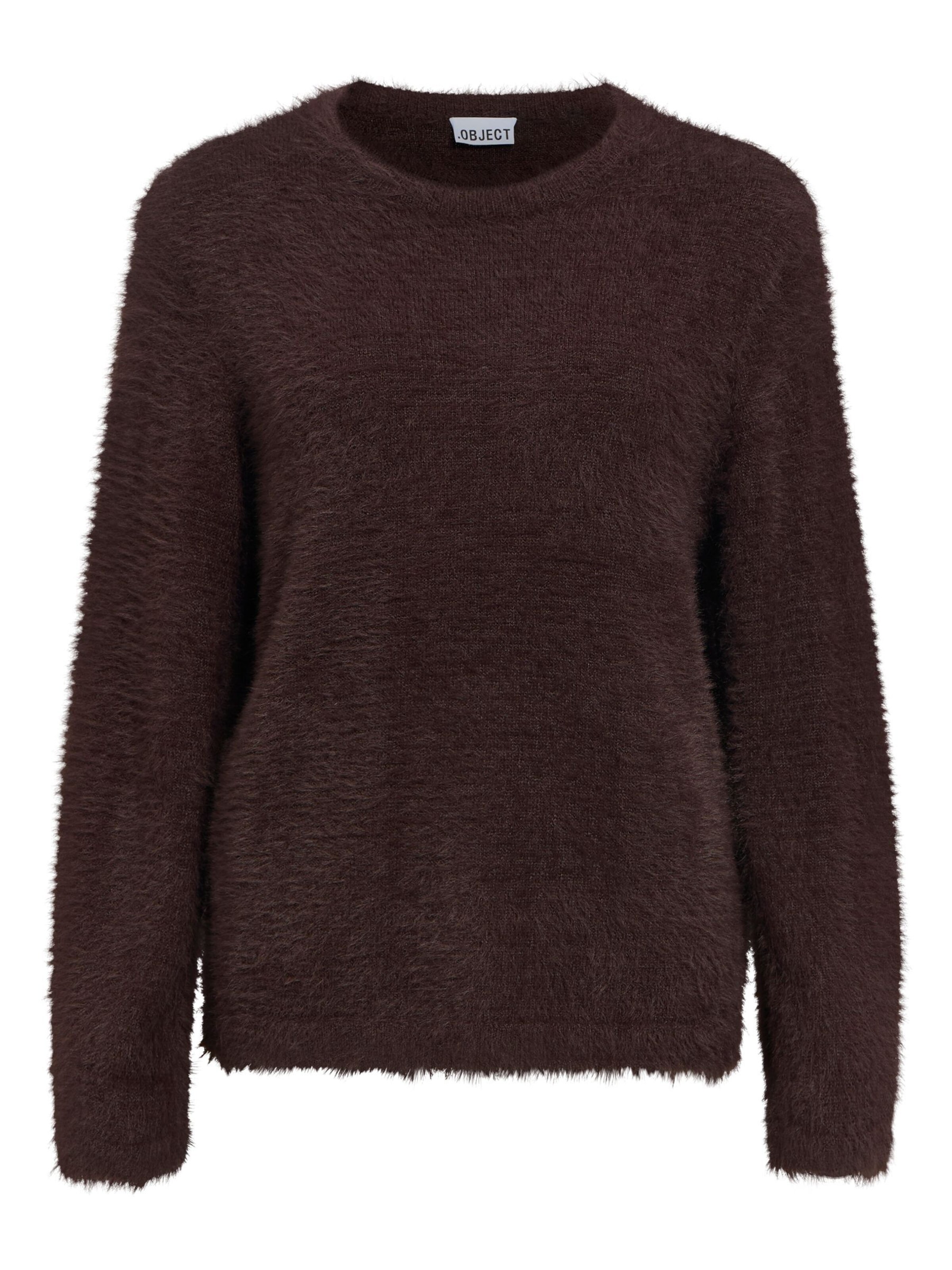 OBJECT Sweater 'Pullover' in Brown: front