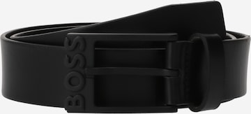 BOSS Black Belt 'Simo' in Black: front