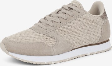 WODEN Låg sneaker 'Ydun Suede Mesh II' i beige