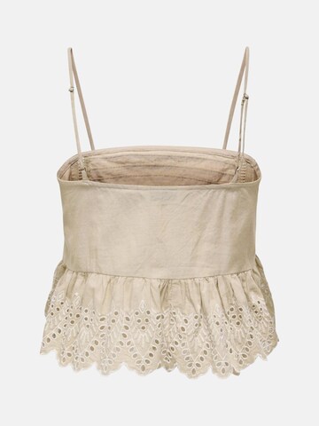 Top 'ONLTULUM' di ONLY in beige
