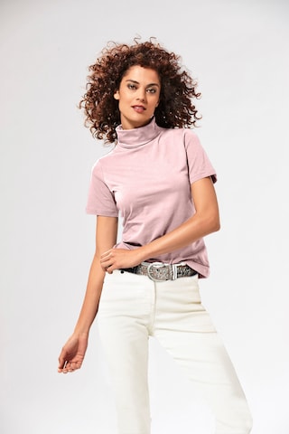 heine Shirt in Roze: voorkant