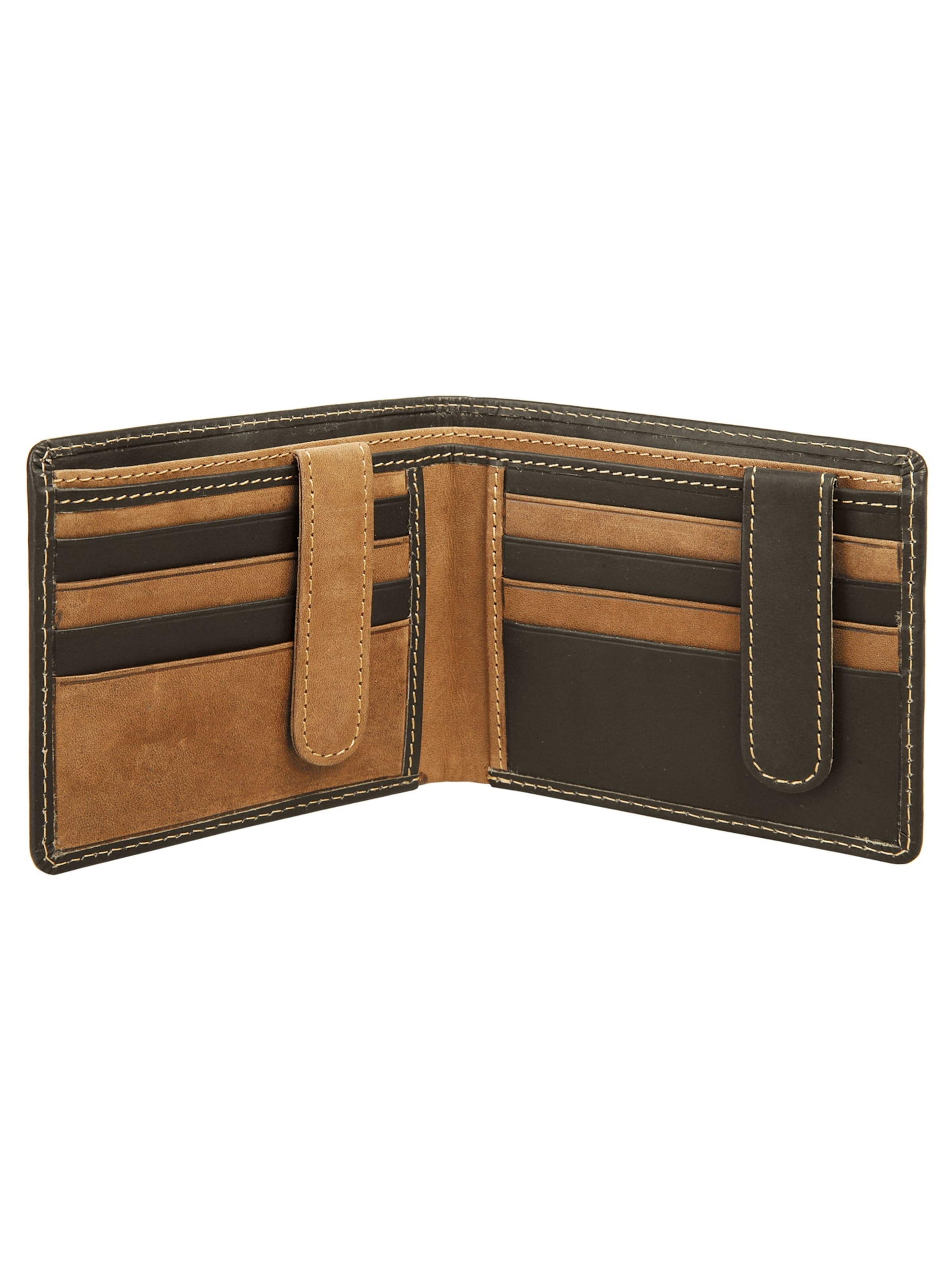 BODENSCHATZ Wallet 'BICOLOUR' in Black