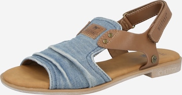 mėlyna MUSTANG Sandalai: priekis