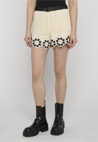 Estelou Regular Hose in Beige: Vorderseite