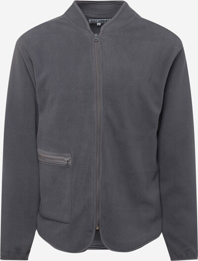 JUST JUNKIES Fleece jas 'Kopz' in de kleur Donkergrijs, Productweergave
